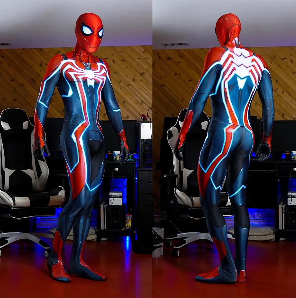 Party Games Ps4 - Halloween aranha ps4 jogo super-herói cosplay