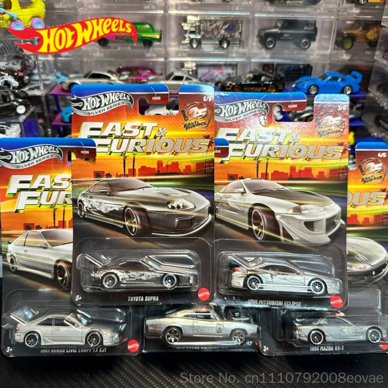 Mattel Toy Hot Wheels - 2026 Novo Hot Wheels Série Prata