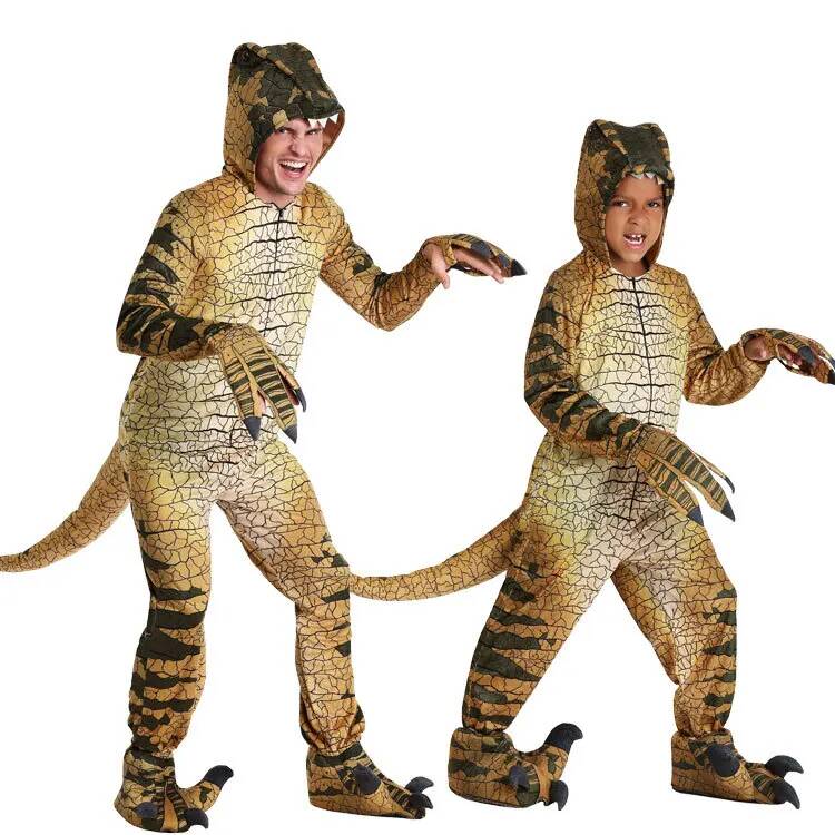 Party Games Kids - Fantasia de Dinossauro Tiranossauro para Crianças