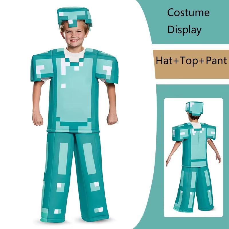 Party Games Kids - NOVO Fantasia Infantil de Cosplay do