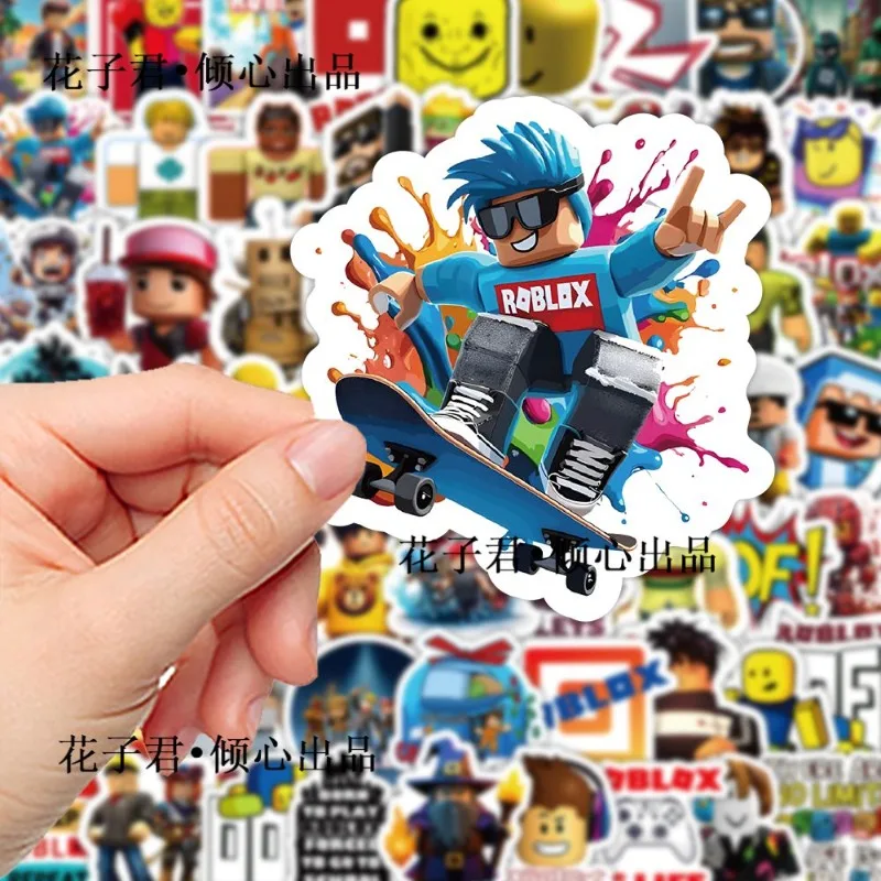 Novos Adesivos Periféricos Rob - Party Games In Roblox avaliação e preço