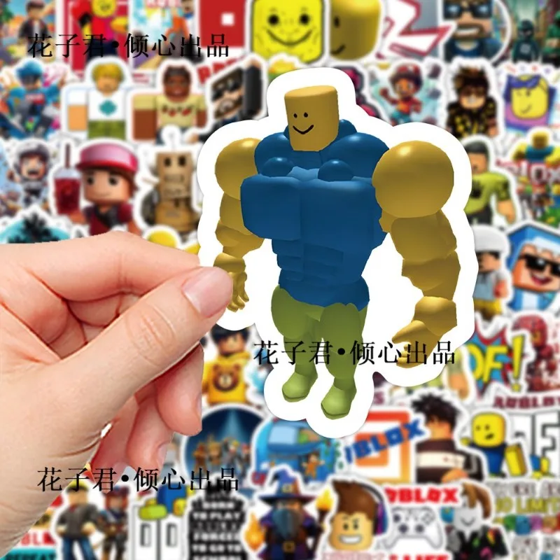 Novos Adesivos Periféricos Rob - Party Games In Roblox avaliação e preço