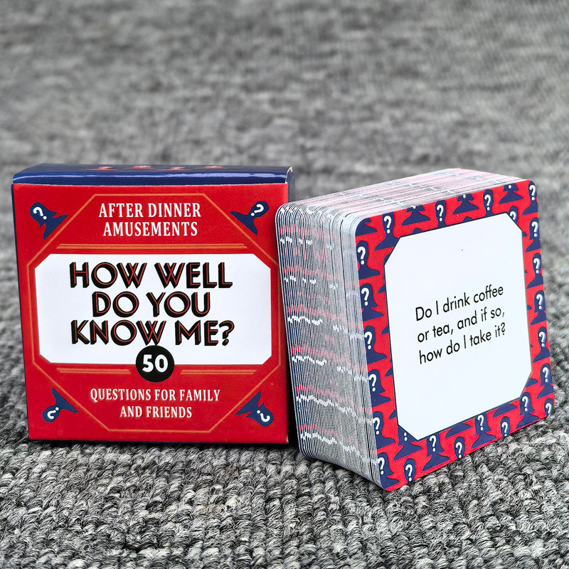 50 peças de cartas de diversão - Party Family Games avaliação e preço