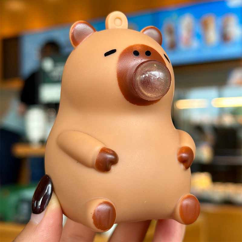 Capivara boneca pitada pingent - Party Games Kids avaliação e preço