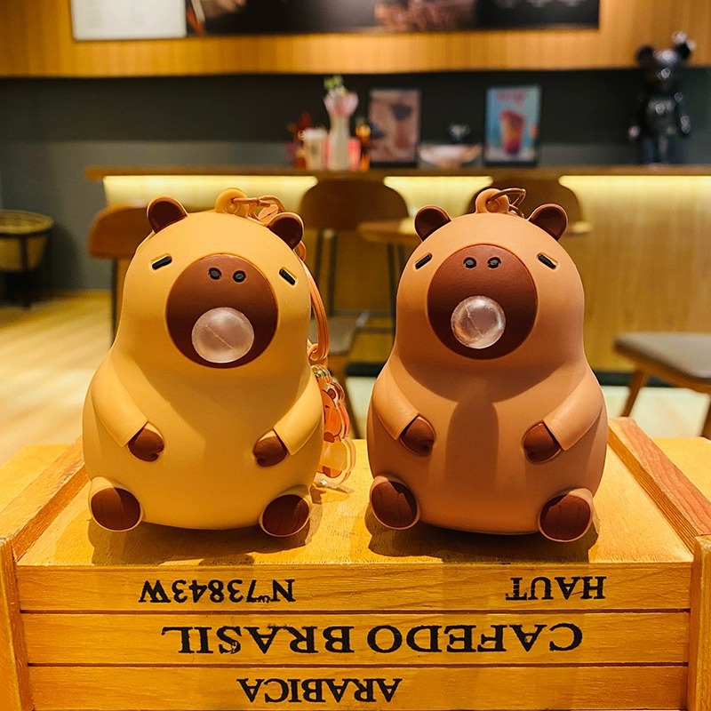 Capivara boneca pitada pingent - Party Games Kids avaliação e preço