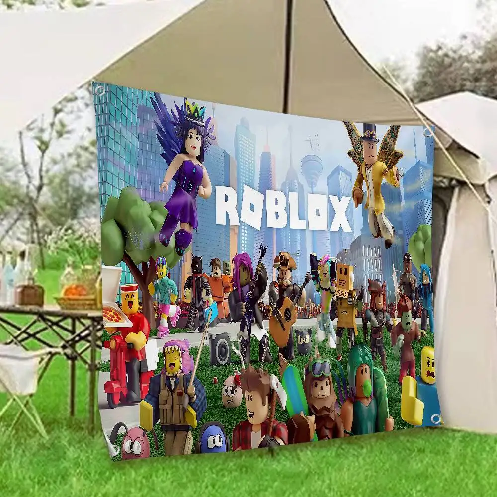 Bandeira Publicitária Comercia - Party Games In Roblox avaliação e preço