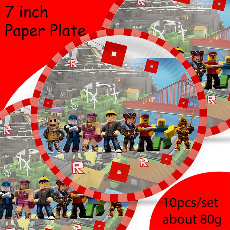 Robô feliz aniversário decoraç - Party Games In Roblox avaliação e preço