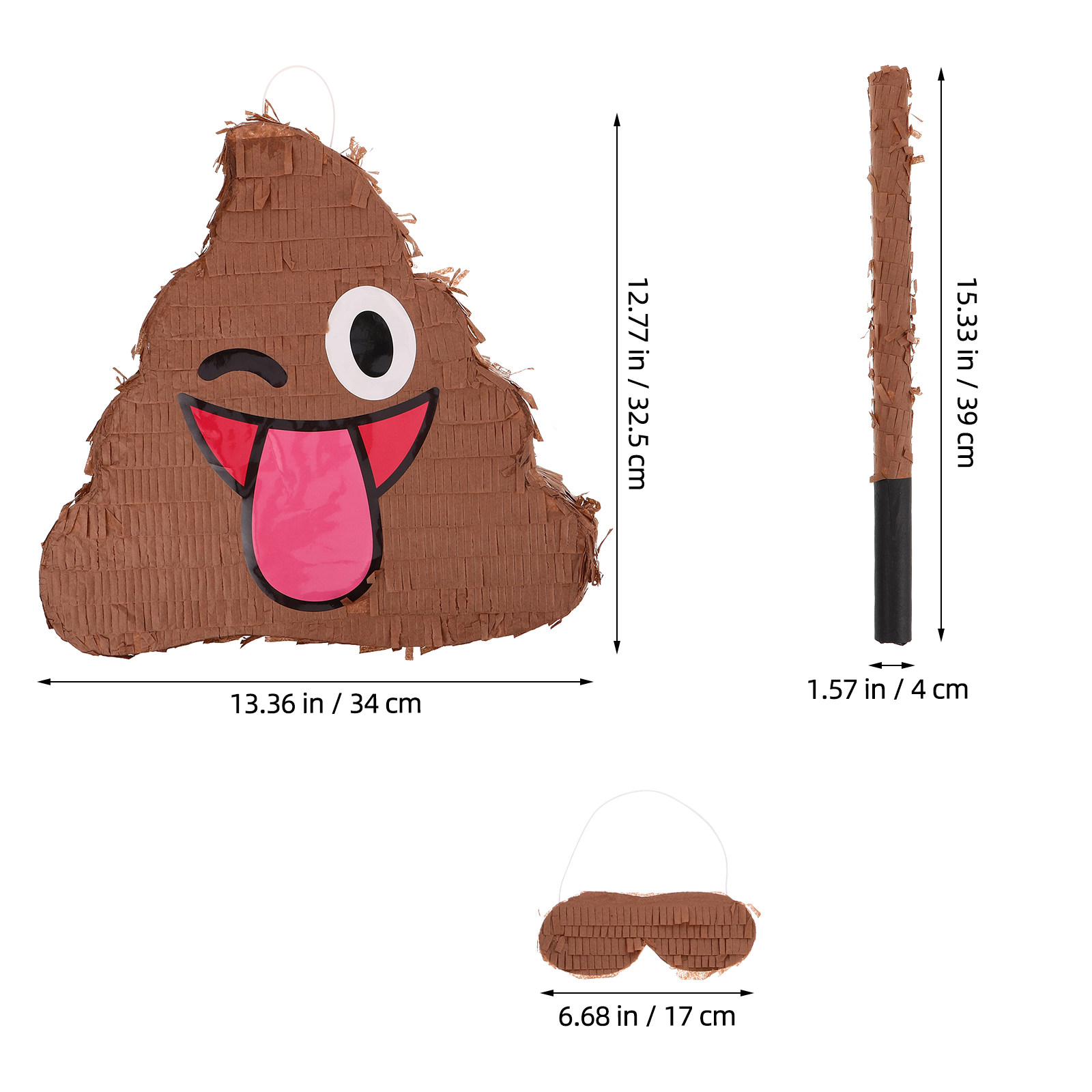 1 Conjunto de Piñata de Cocô c - Party Family Games avaliação e preço