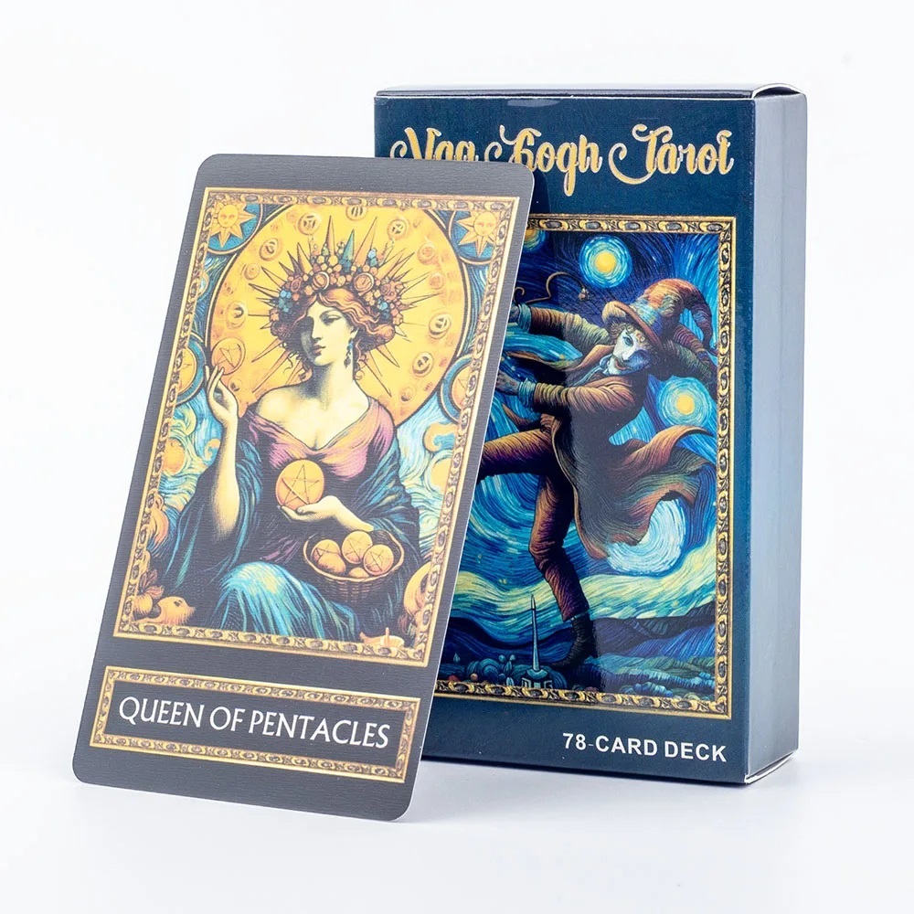Novo van gogh tarô cartas um 7 - Party Family Games avaliação e preço