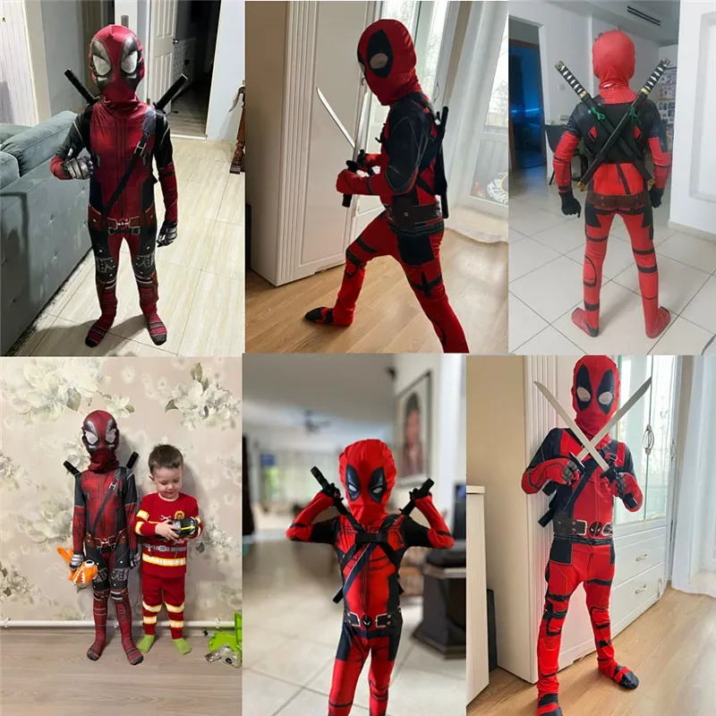 Fantasia de Deadpool para Cria - Party Games Children avaliação e preço
