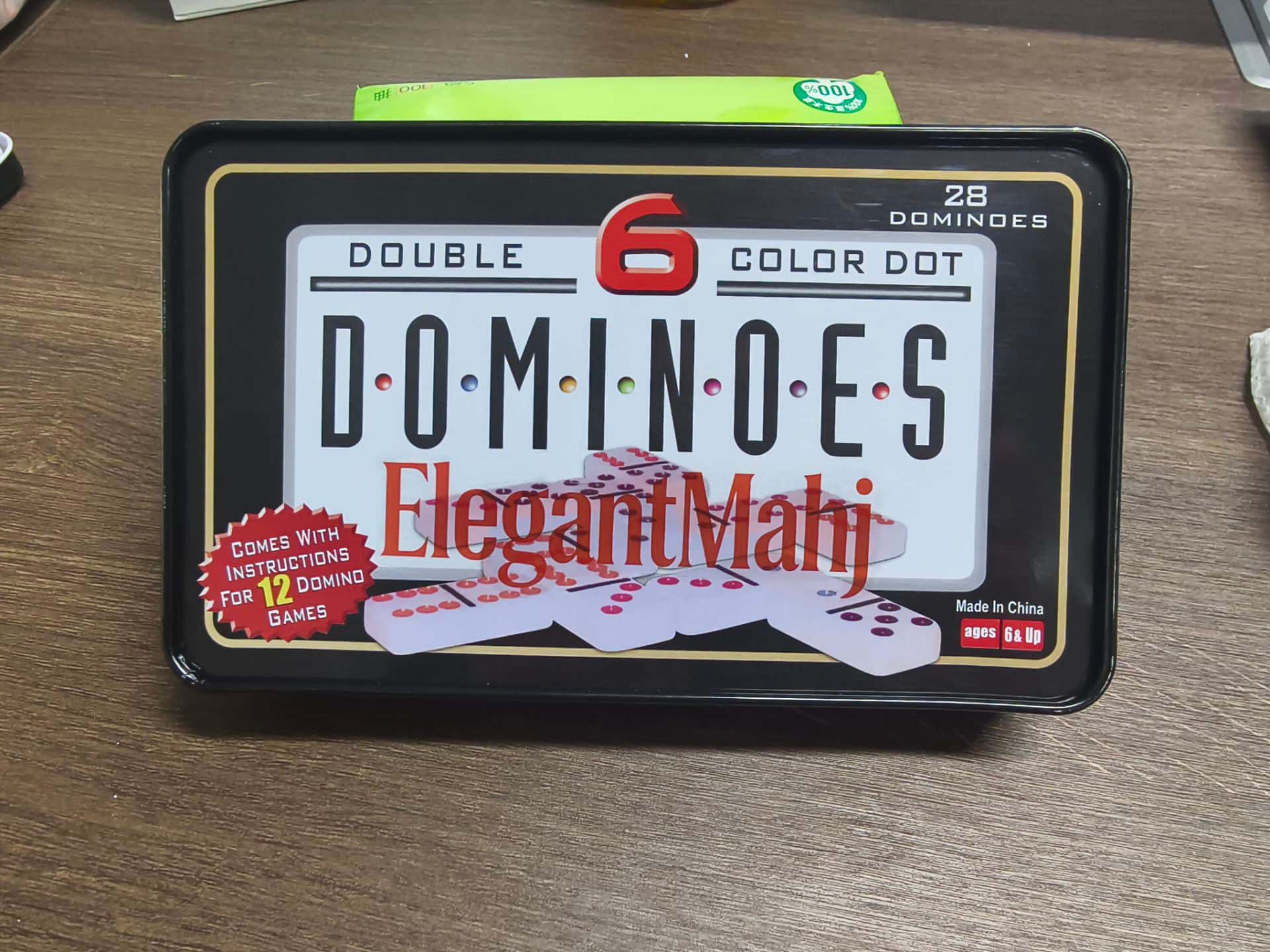 Conjunto de Dominó Elegante Ma - Party Family Games avaliação e preço